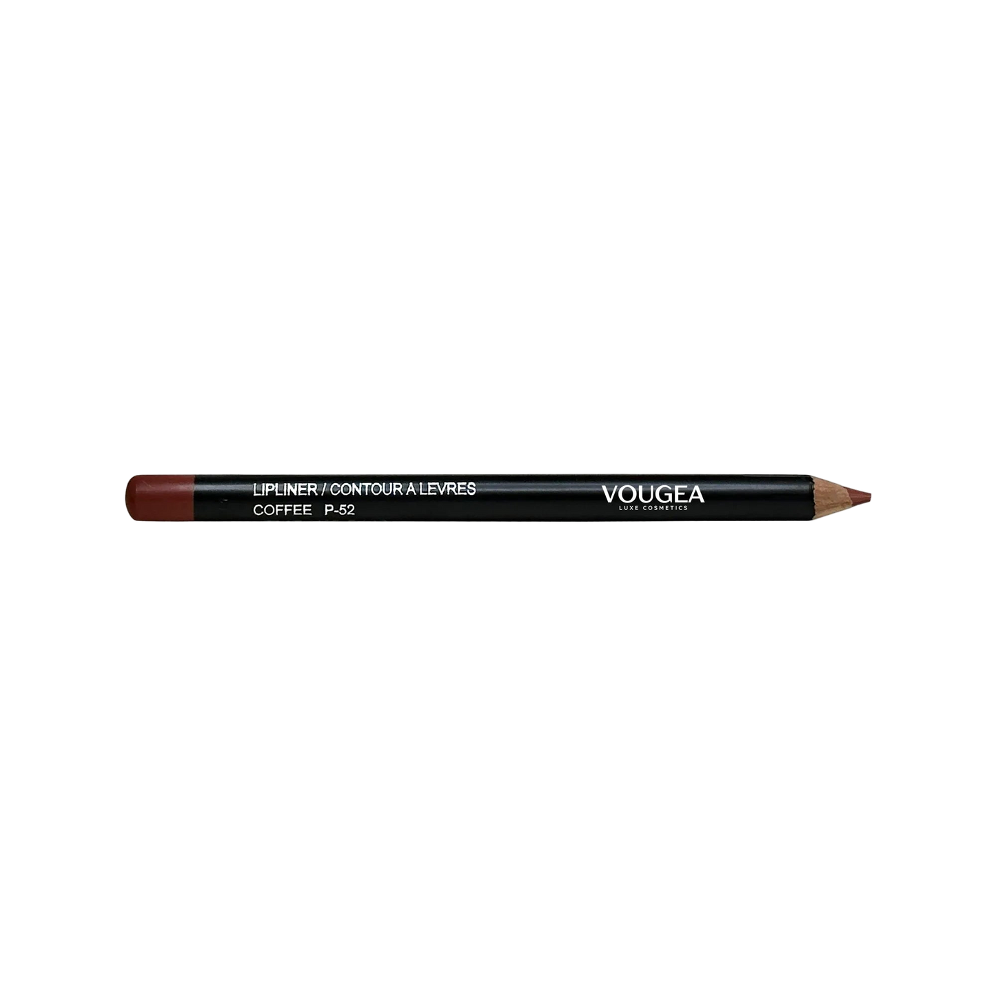 VOUGEA Luxe Lip Liner in Coffee – rich brown lip liner