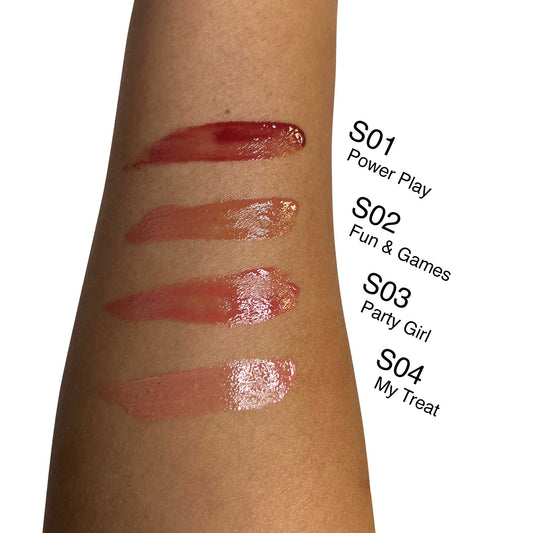 VOUGEA Luxe Lip Oil – shimmer finish with medium coverage