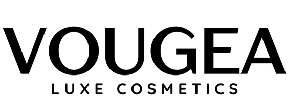 “VOUGEA Luxe Cosmetics logo – luxury cruelty-free, GMO-free beauty brand.”