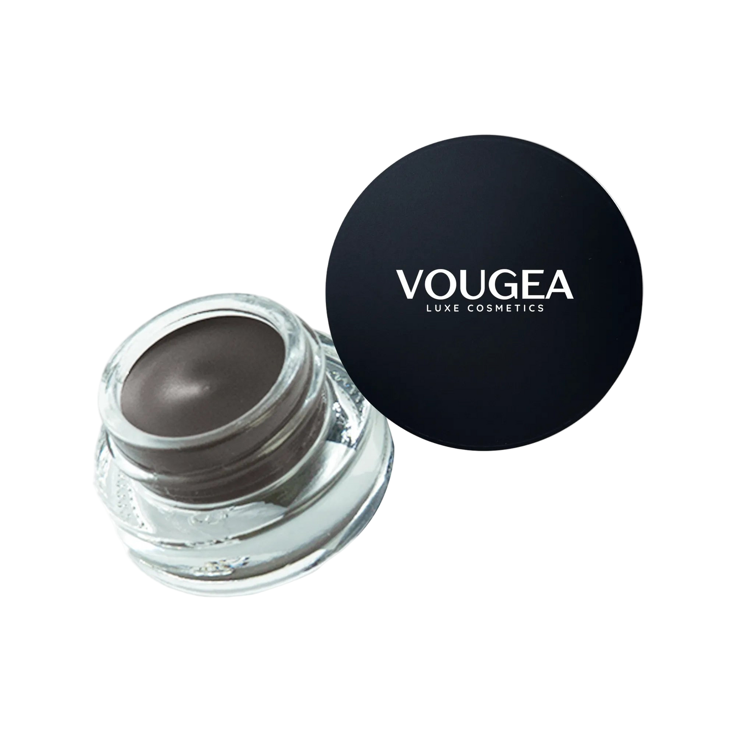“VOUGEA Luxe Brow Pomade in Light Brown with smooth, buildable texture”