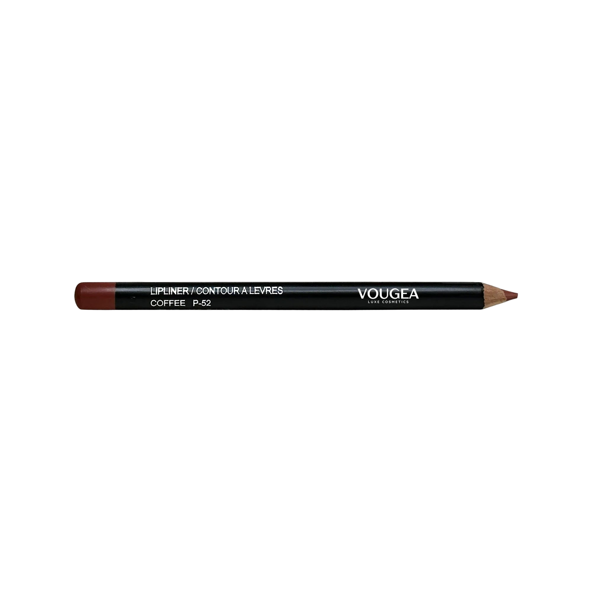 VOUGEA Luxe Lip Liner in Coffee – rich brown lip liner