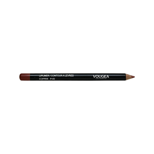 VOUGEA Luxe Lip Liner in Coffee – rich brown lip liner